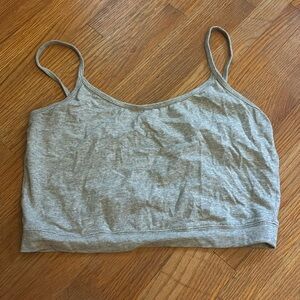 grey cami top